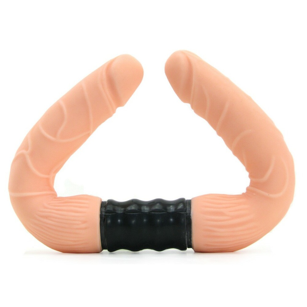 VIBRADOR REAL SKIN ALL AMERICAN WHOPPERS XXXTREME DOBLE 