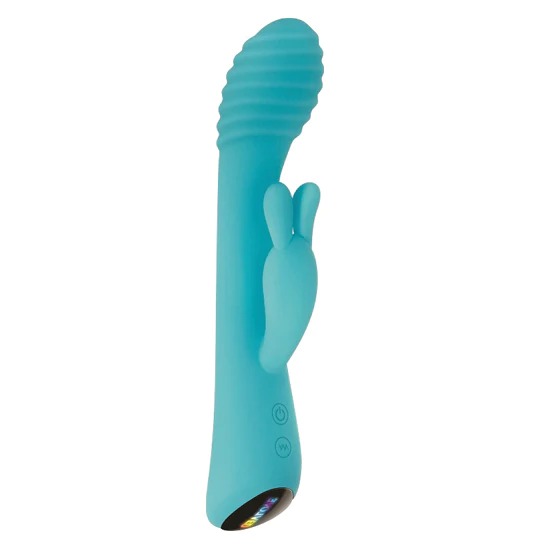 VIBRADOR DOBLE MOTOR 80 FUNCIONES EVOLVED AQUA BUNNY 