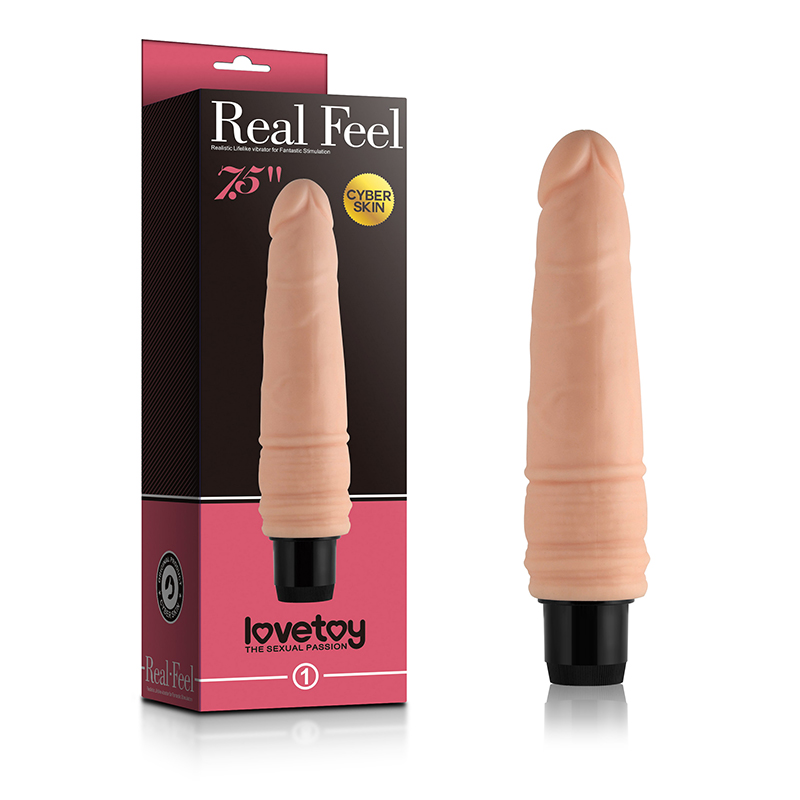 VIBRADOR 7.5&quot; REAL FEEL CYBER SKIN