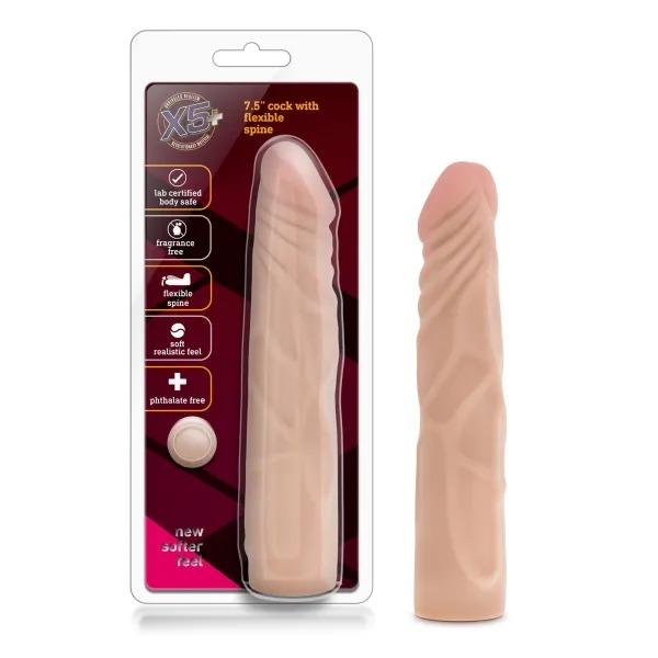 DILDO FLEXIBLE X5 7&quot;