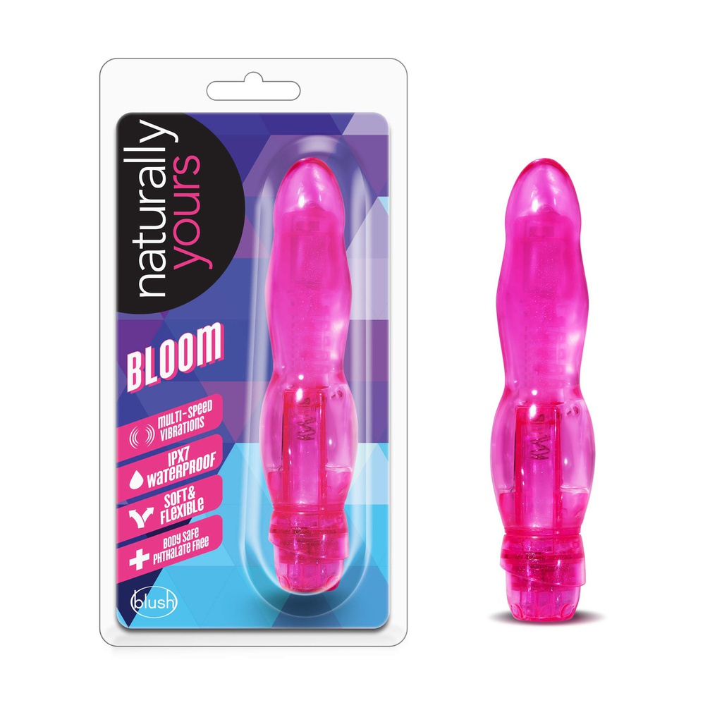 VIBRADOR NATURALLY YOURS BLOOM PINK