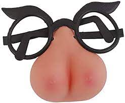 BOOBS NOSE NOVELTY GLASSES GAFAS CON BUBIS