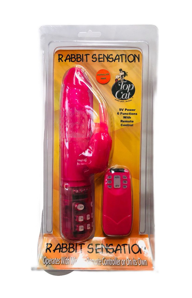 VIBRADOR TOP CAT RABBIT SENSATION