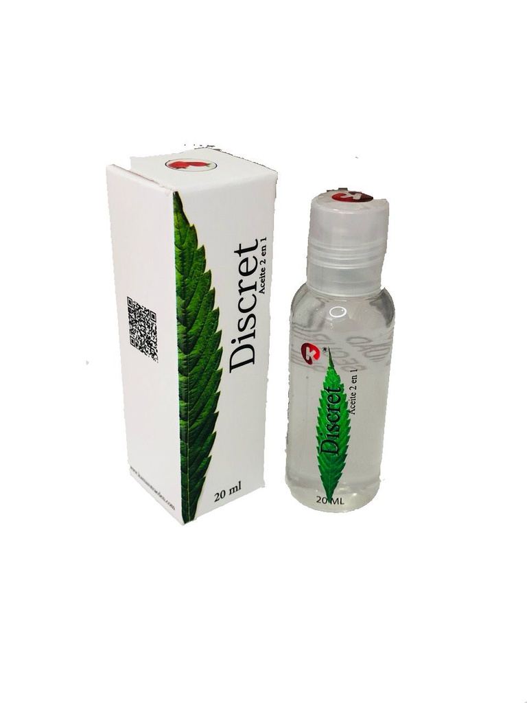 LUBRICANTE DISCRET ACEITE 2 EN 1 CBD