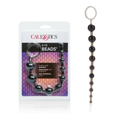 CUENTAS ANALES CALEXOTICS X 10 BEADS