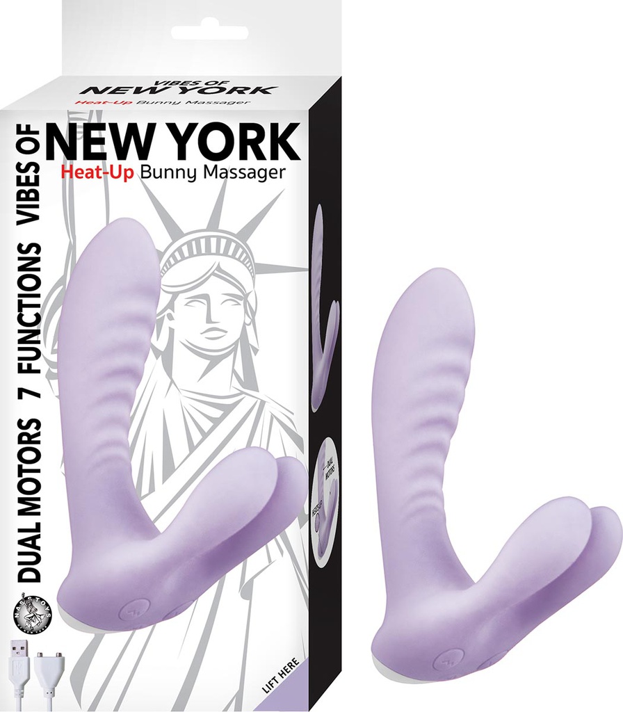 VIBRADOR VIBES OF NEW TORK BUNNY MASSAGER