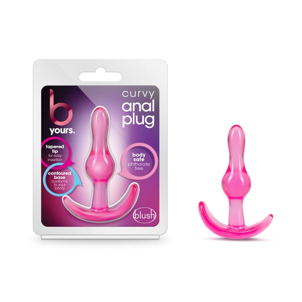 PLUG ANAL B YOURS CURVY ANAL PLUG