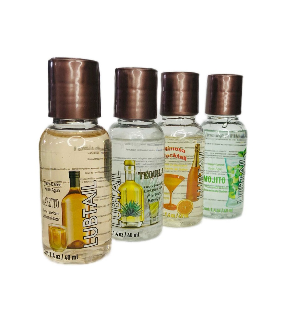 LUBRICANTE CON SABOR COCTELES