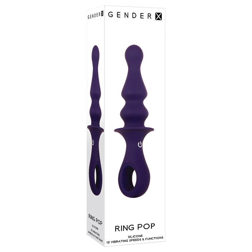 PLUG VIBRADOR GENDER X RING POP