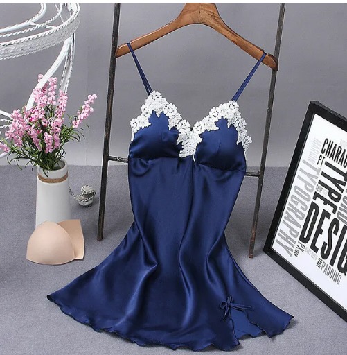 BABY DOLL KRISTEL CON ENCAJE VARIOS COLORES