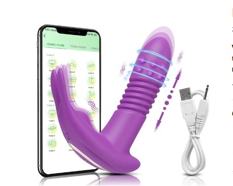 VIBRADOR CONTROL POR APP CON PISTON