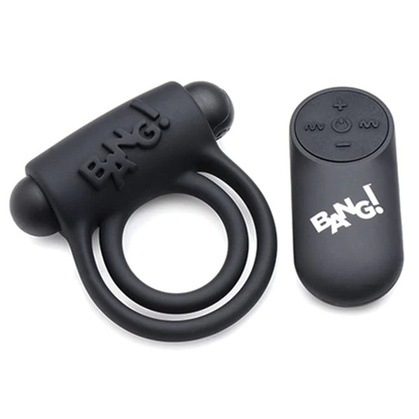 ANILLO VIBRADOR BANG CON CONTROL REMOTO (RECARGABLE)