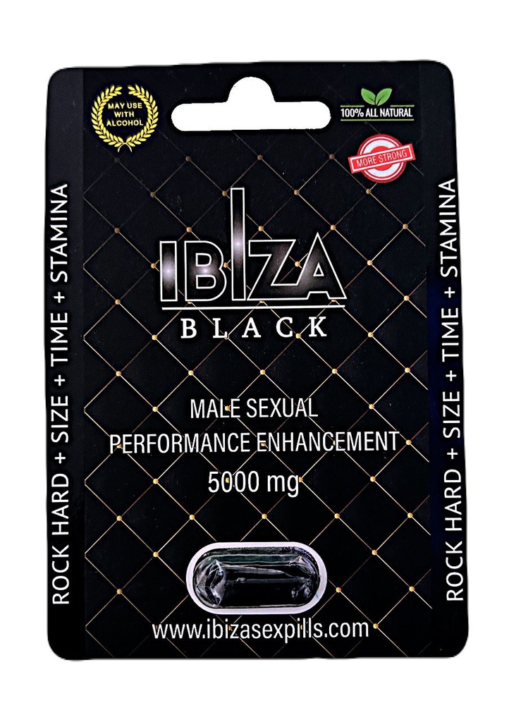 VIGORIZANTE IBIZA BLACK 5000