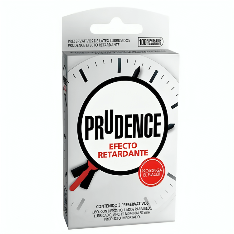 CONDONES RETARDANTES PRUDENCE 8.5% BENZOCAINA