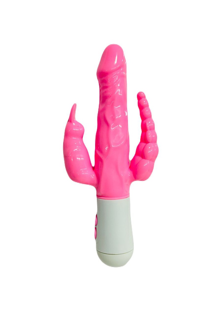 VIBRADOR BUNNY TRIPLE ESTRIMULACION