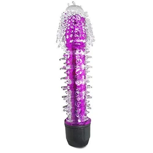 VIBRADOR JELLY SPIKE CRYSTAL