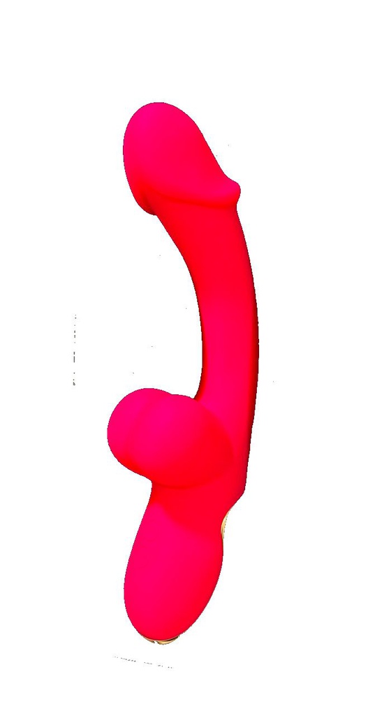 VIBRADOR RECARGABLE CON TESTICULOS