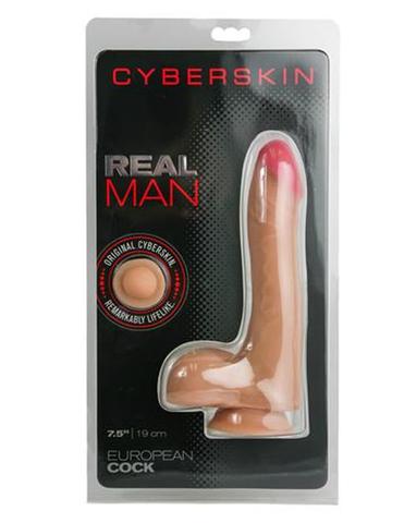 DILDO REALISTA REAL MAN EUROPEAN COCK 19 CM