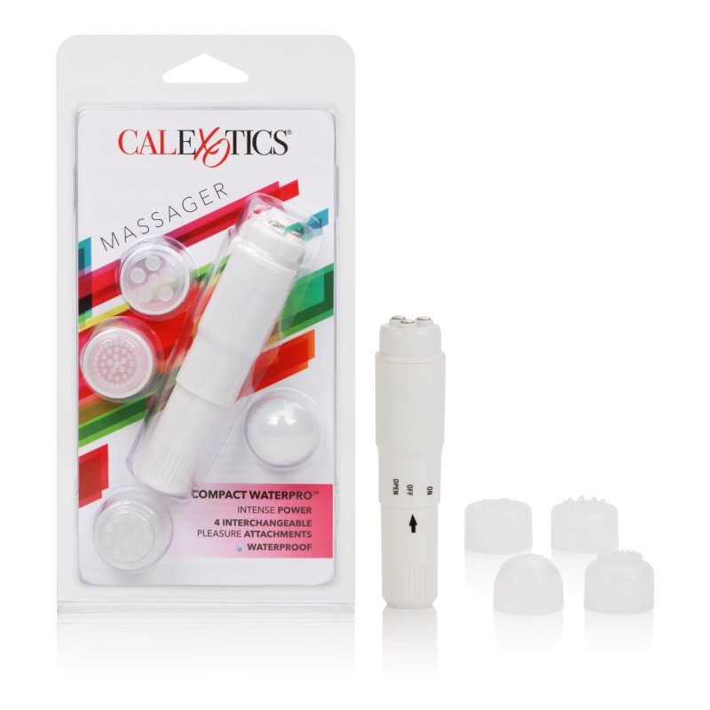 BALA CALEXOTICS MASSAGER COMPACT WATERPROOF BLANCA