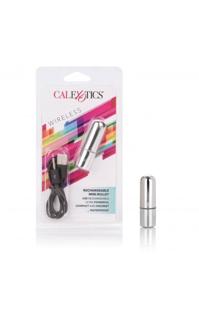 RECHARGE CALEXOTICS VIBRATOR RECHARGEABLE MINI BULLET IMPERMEABLE