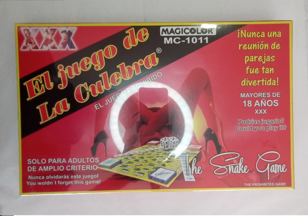 JUEGO DE MESA EL JUEGO DE LA CULEBRA JUEGO PROHIBIDO