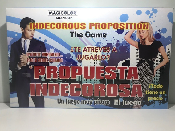 JUEGO DE MESA PROPUESTA INDECOROSA