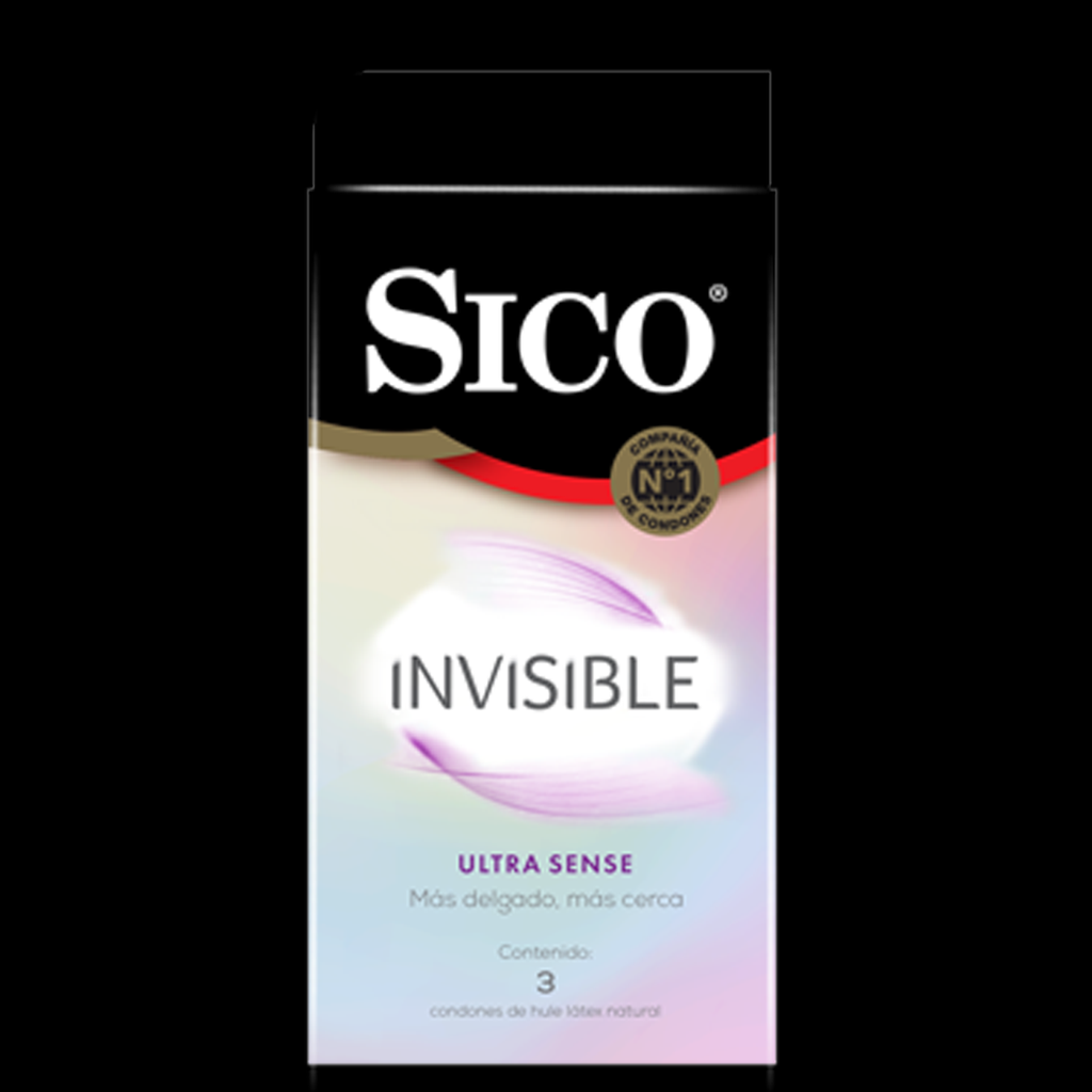 CONDON SICO INVISIBLE DE LATEX C/3