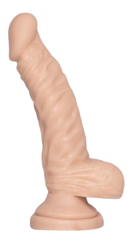 DILDO CON CHUPÓN PARA USO CON ARNESS