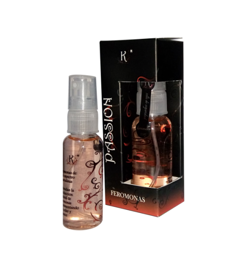 PERFUME CON FEROMONAS PASSION PARA HOMBRE 20ML