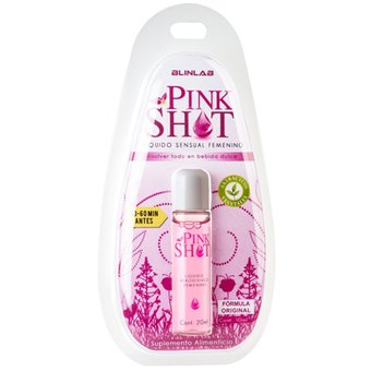 ESTIMULANTE PINK PARA MUJER DE 10 ML SHOT