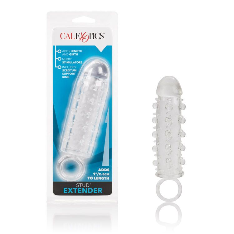 FUNDA STUD EXTENDER CLEAR WITH SUPPORTING RING 14 CM