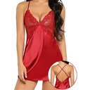 LENCERIA BABY DOLL DAYA ROJO O NEGRO