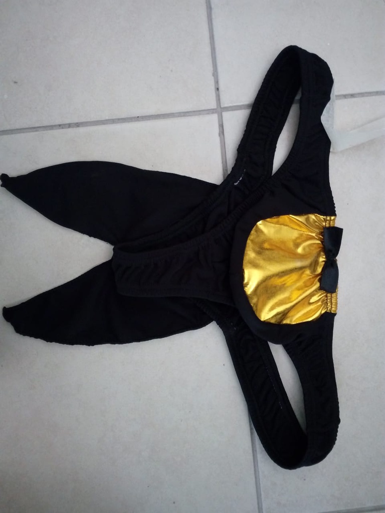 LENCERIA TANGA PLAYBOY CON CAPA
