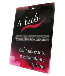 LUBRICANTE ESTIMULADOR 4 LUB GEL