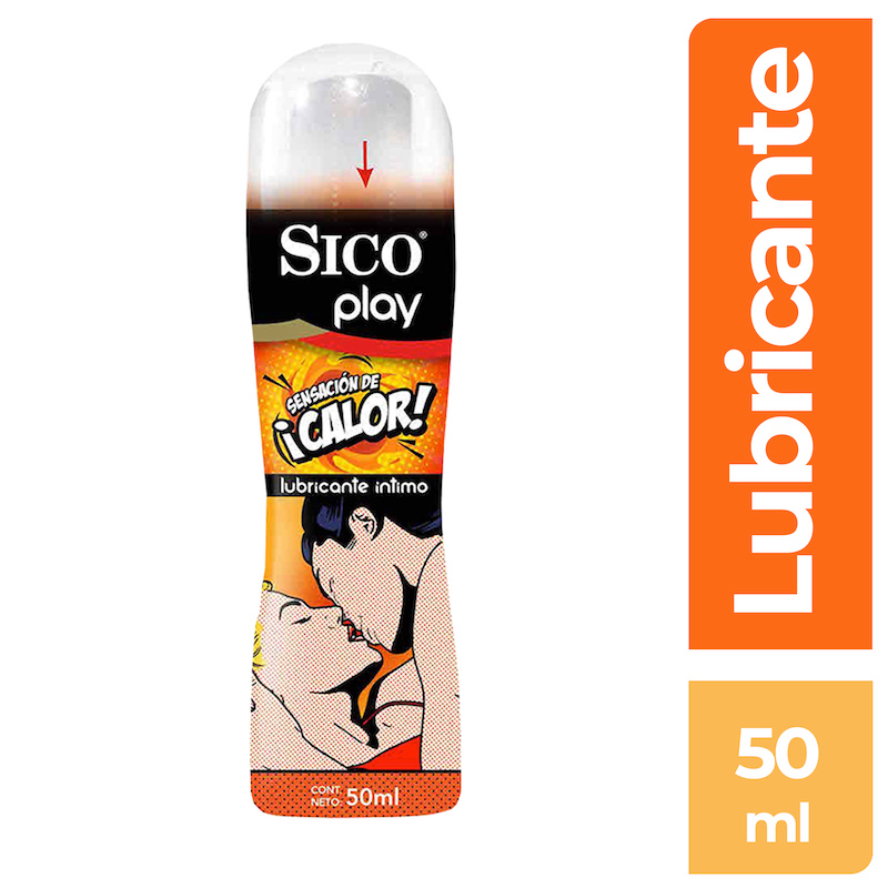 LUBRICANTE SICO PLAY SESACIÓN CALOR