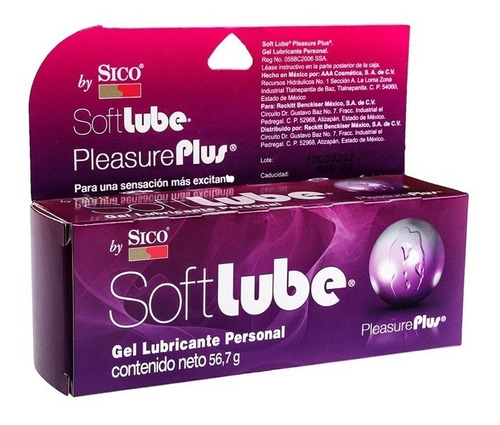 LUBRICANTE SOFT LUBE PLEASURE PLUS 56.7G