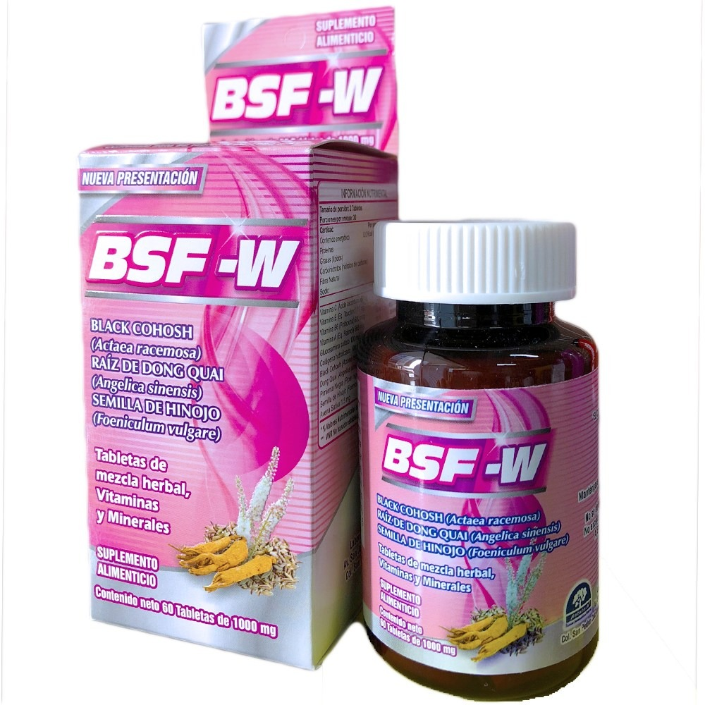 SUPLEMENTO ALIMENTICIO BSF-W PASTILLAS BIG SIZE FOR WOMAN  1000MG.