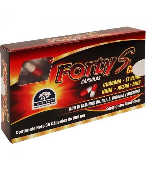 PASTILLAS FORTY S SUPLEMENTO ALIMENTICIO 1 CAP