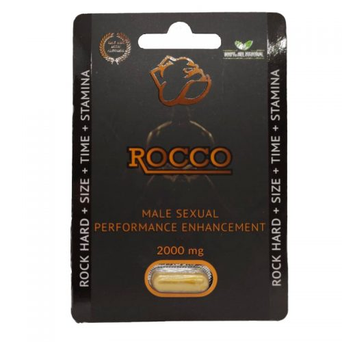 PASTILLA ROCCO MALE SEXUAL 100% NATURAL 2000 MG