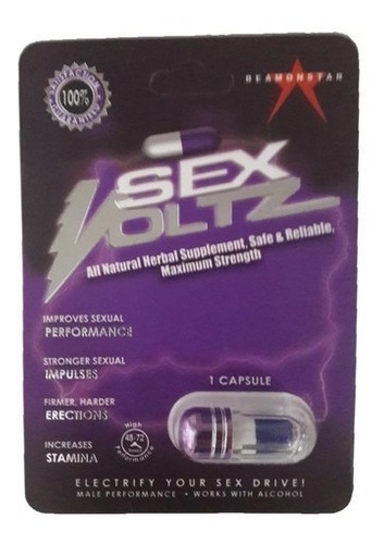 PASTILLAS SEX VOLTZ VIGORIZANTE