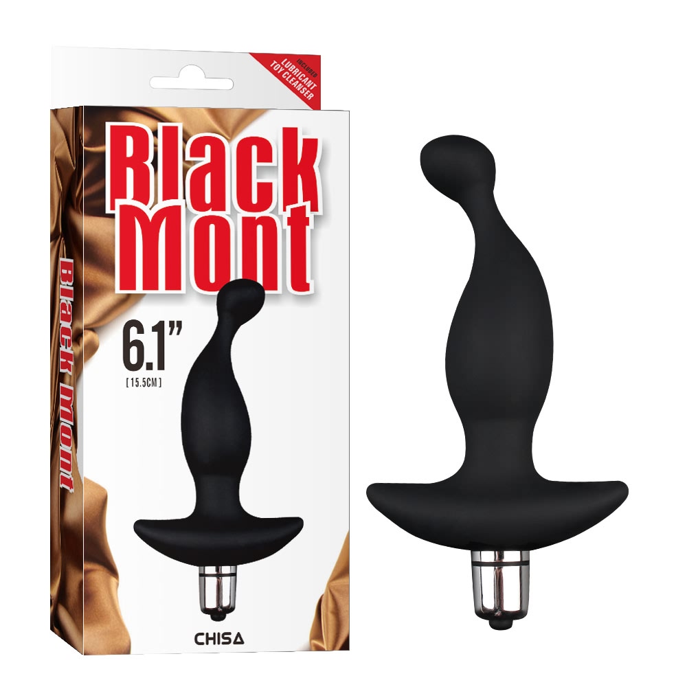 PLUG BLACK MONT VIBRATING VIBRO-T 6.1&quot; IMPERMEABLE