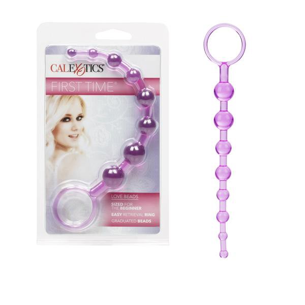 BOLAS ANALES FIRST TIME LOVE BEADS FLEXIBLE Y DURABLE