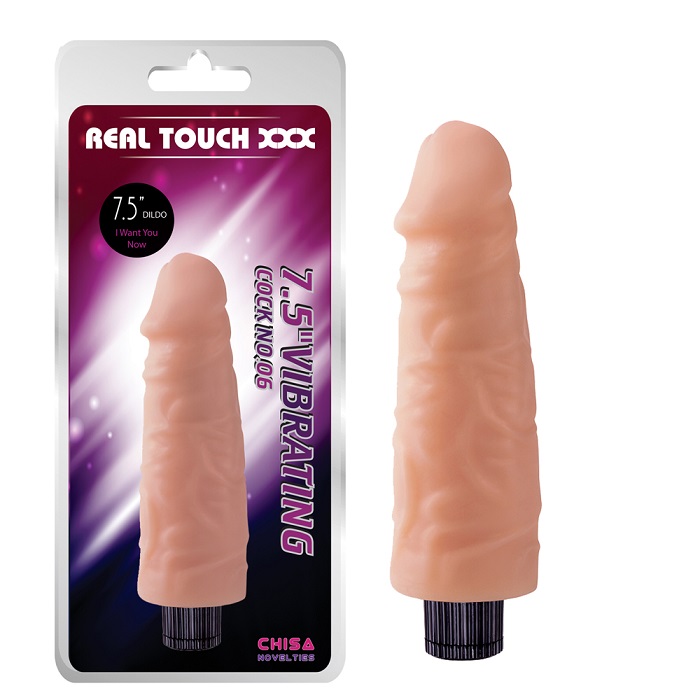 VIBRADOR REALISTA REAL TOUCH NO 7 7.5&quot;