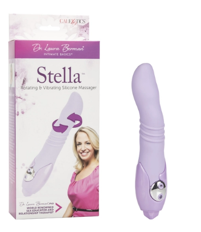 VIBRADOR STELLA ROTATORIO SILICONA