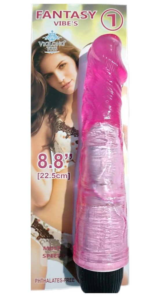 VIBRADOR ECONOMICO FANTASY VIBES NO 1 8.8&quot; 22.5 CM