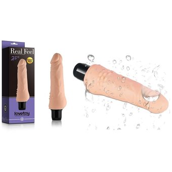 VIBRADOR LOVETOY REAL FEEL 8.5&quot; BATERIAS AAA