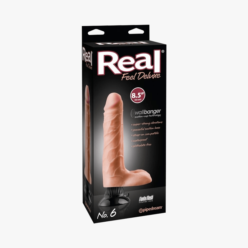 VIBRADOR REAL FEEL DELUXE #6 8.5&quot;