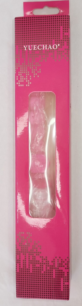 PLUG YUECHAO VIBRADOR  12 CM (ROSADO, MORADO)