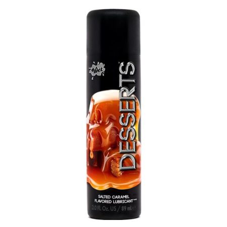 LUBRICANTE WET DESSERTS CARAMEL 89 ML 3 OZ