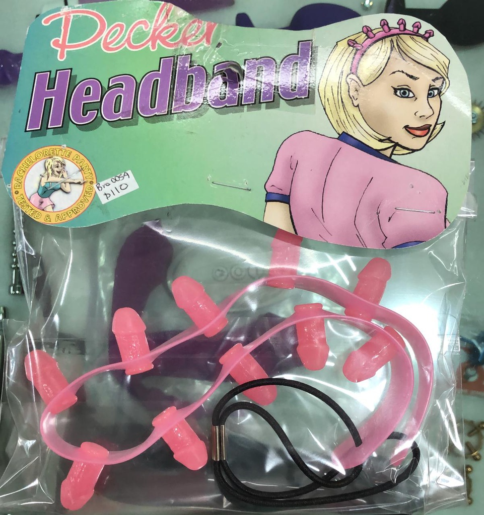 DIADEMA BANDA CON PENES PECKER HEADBAND